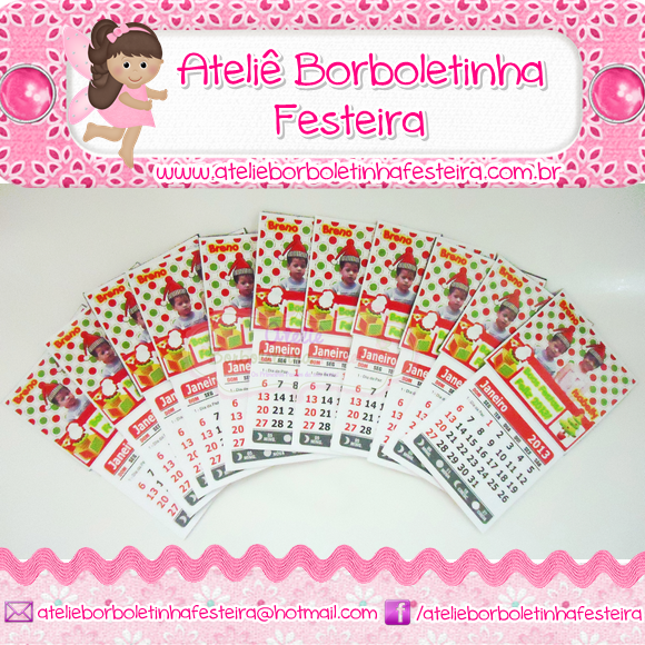 PROMOÇÃO - Mini Calendário 2013