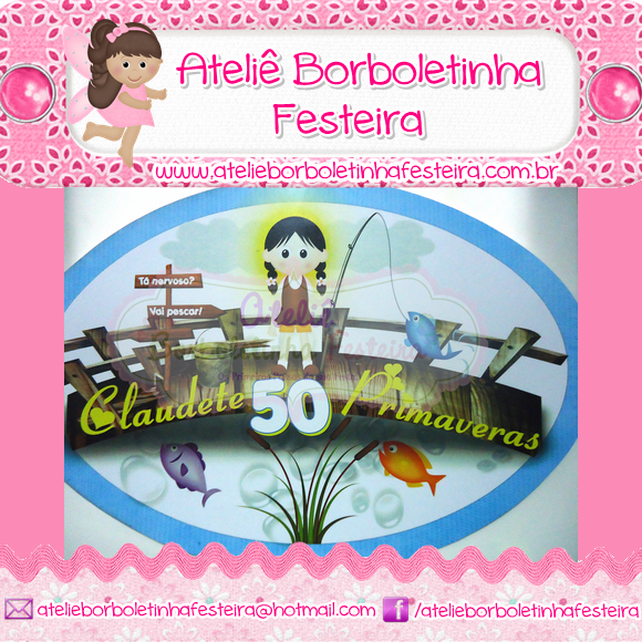 Elipse Personalizada Pescadora